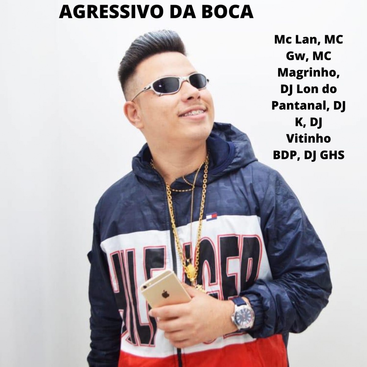 Agressivo da Boca (feat. DJ GHS, DJ VITINHO BDP & DJ K) - Single by MC Gw, DJ Lon do Pantanal, MC Magrinho & MC Lan album cover