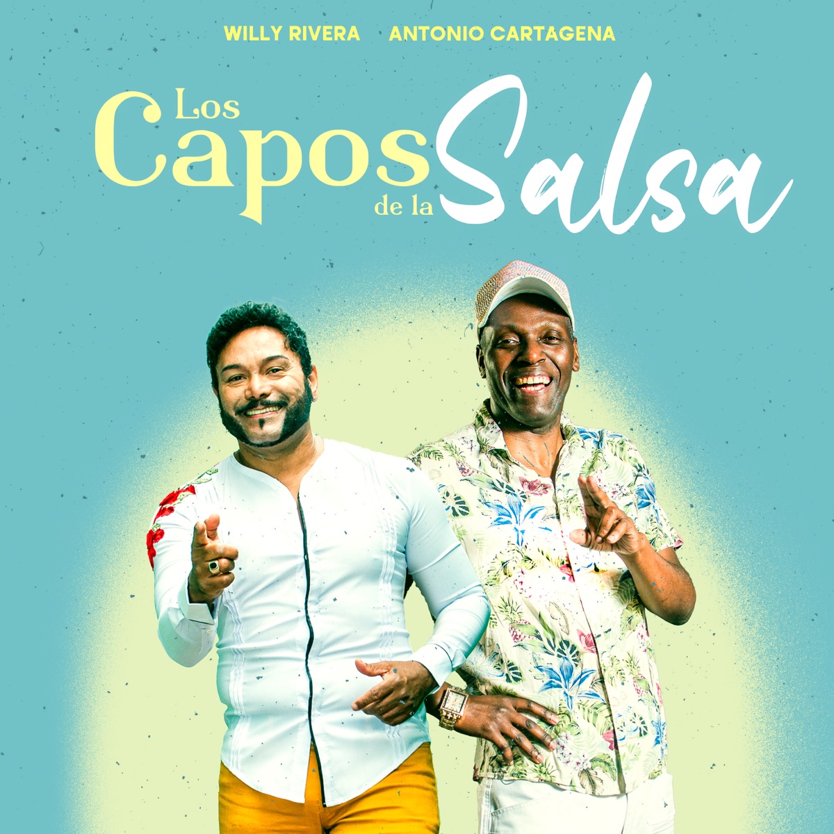 Capos de la salsa by Antonio Cartagena & Willy Rivera album cover