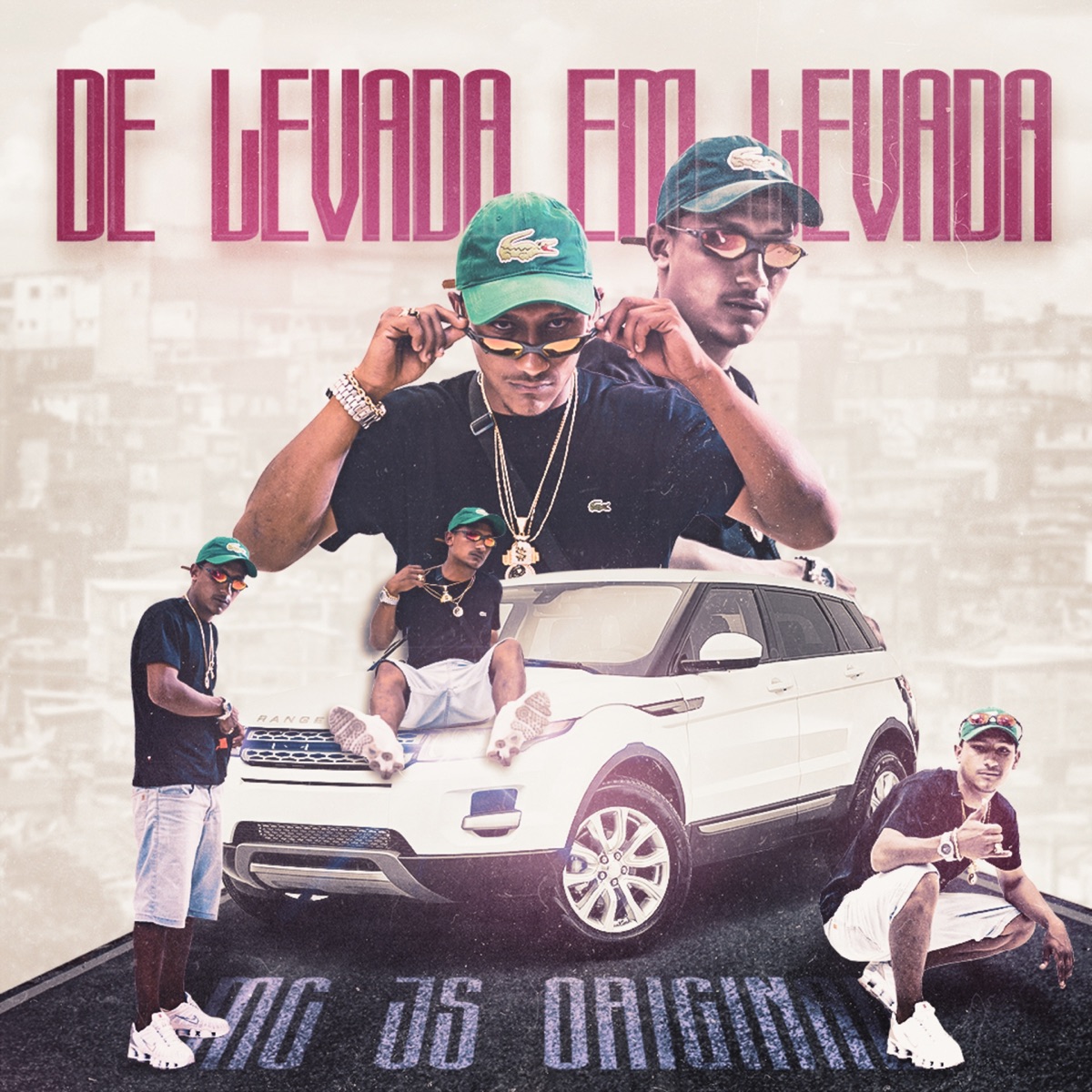 De Levada Em Levada (feat. Leo Square) - Single by MC JS Original album cover