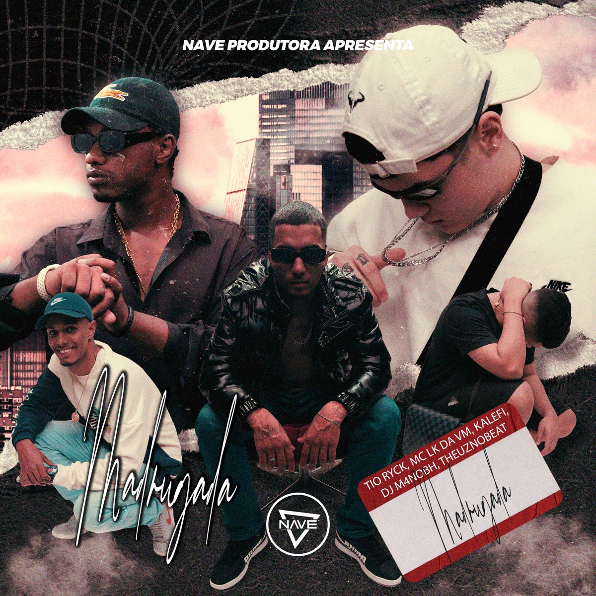 Madrugada - Single by TIO RYCK, Lk da VM, Kalefi, DJ M4NOBH & TheuzNoBeat album cover