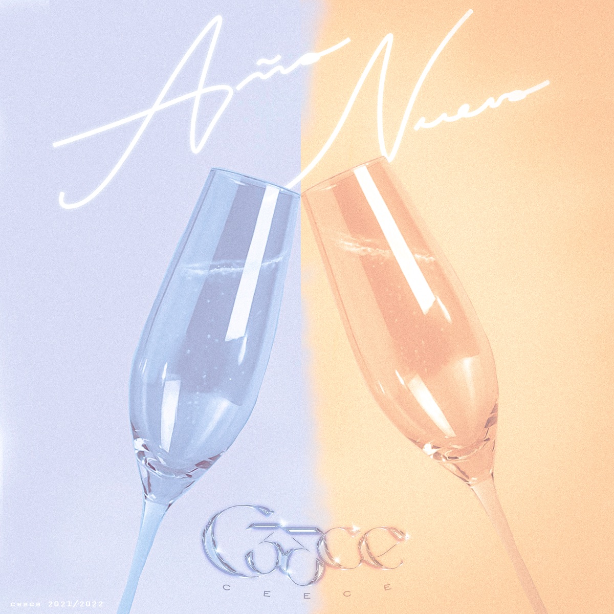 Año Nuevo - Single by Ceece, Ice_Eyes & Ivo Wosco album cover