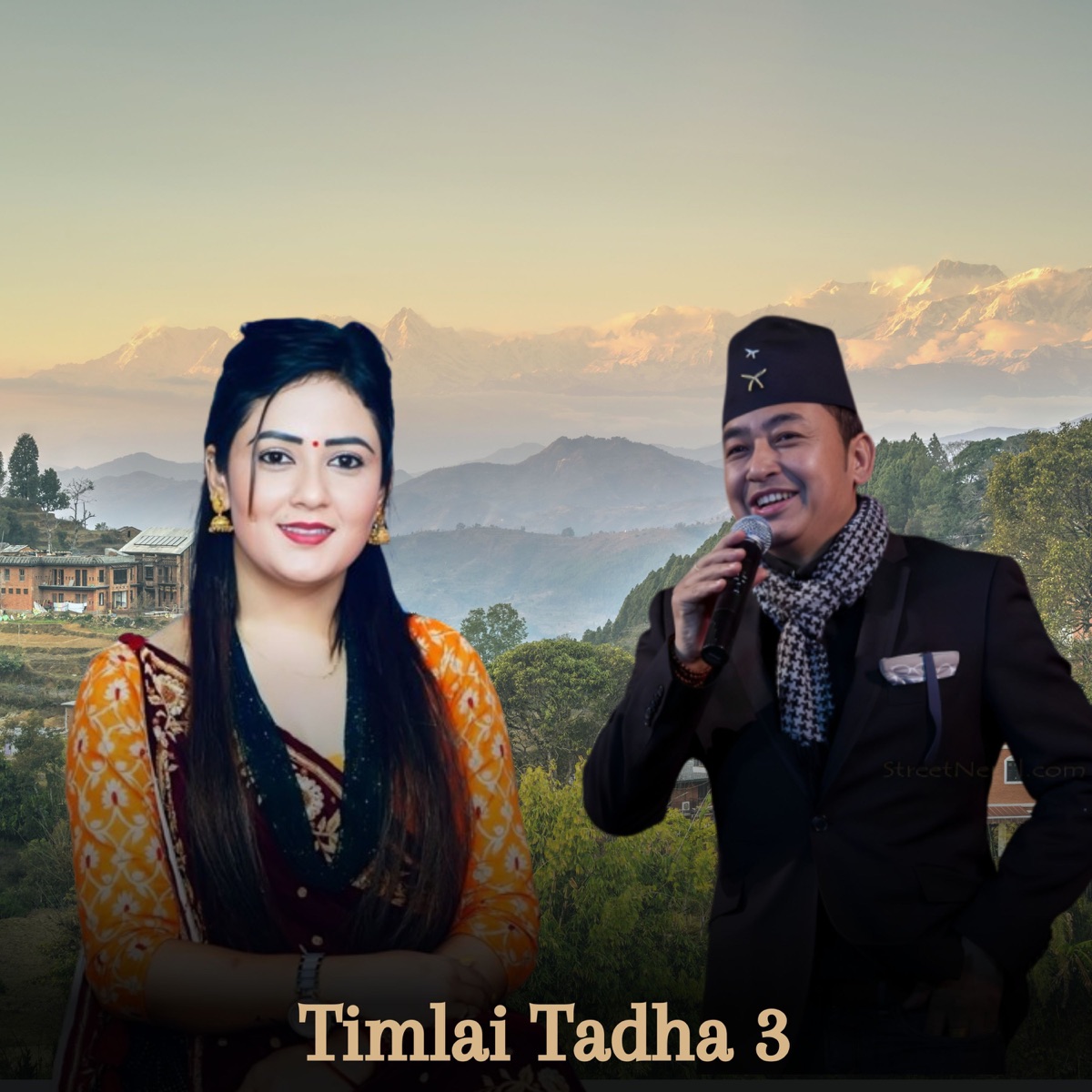 Timlai Tadha 3 - Single by Madhu Khadka Chhetri & Milan Lama album cover