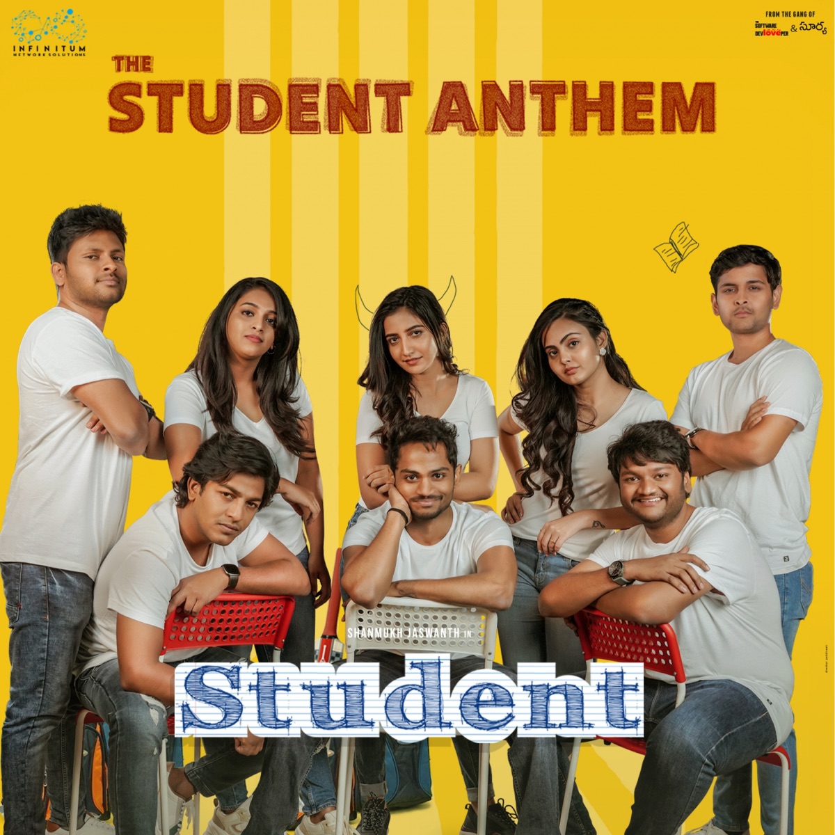 The Student Anthem - Single by Anivee, Inno Genga & Sambhavam album cover