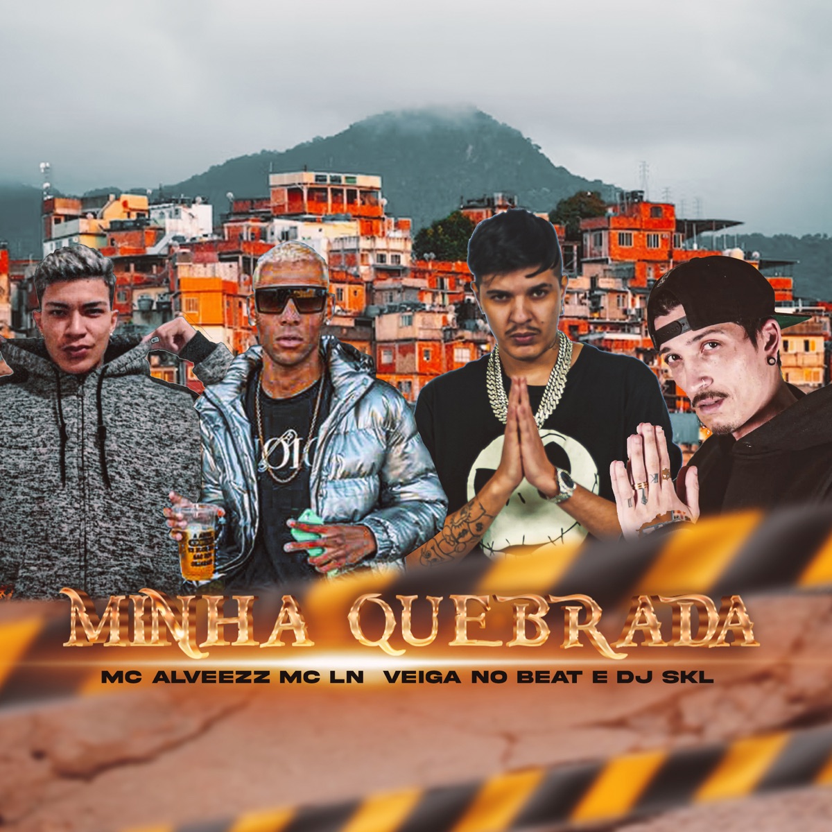 Minha Quebrada - Single by Veiga no beat, MC LN, Mc Alveezz & Dj SKL album cover