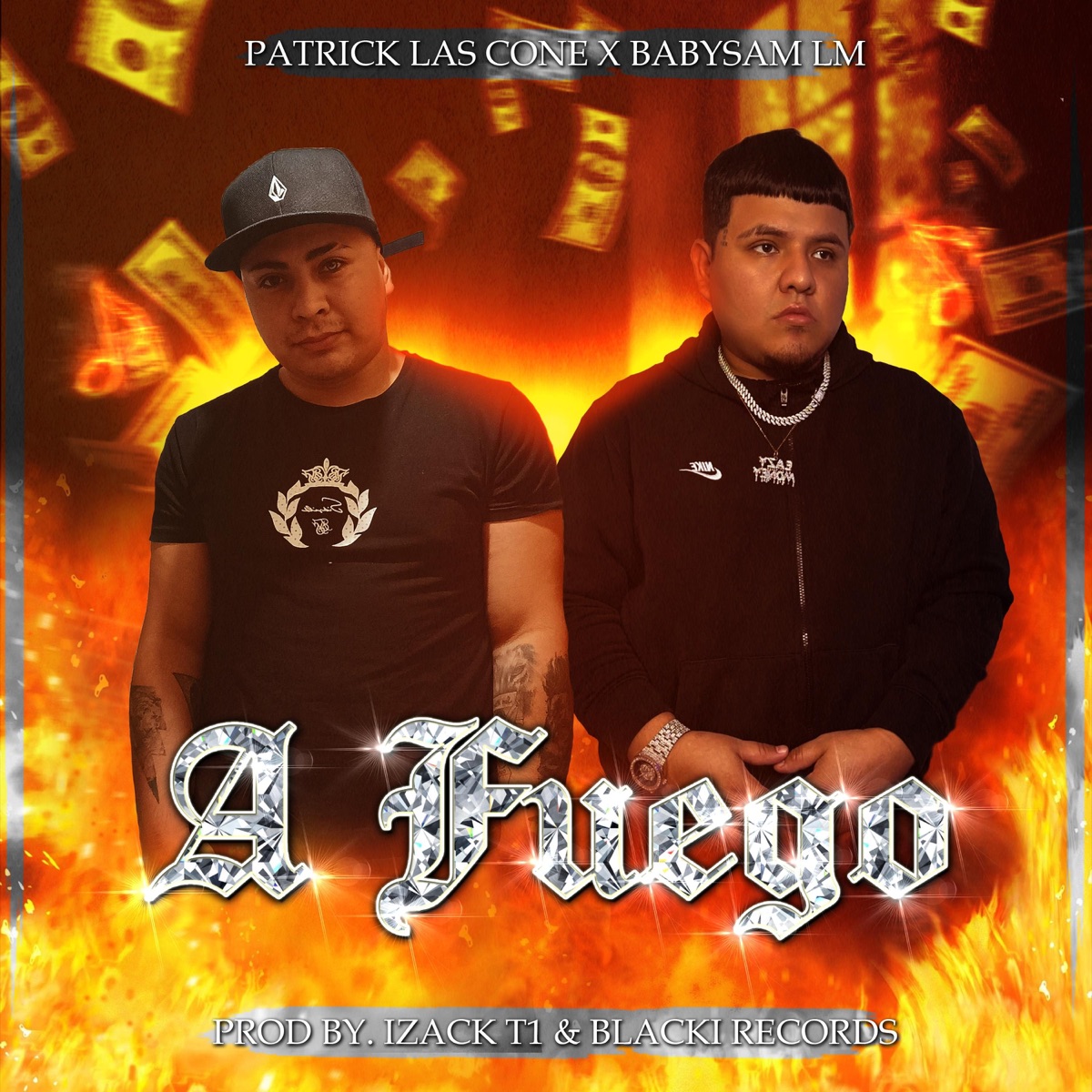 A Fuego - Single by Patrick las cone & Babysam LM album cover