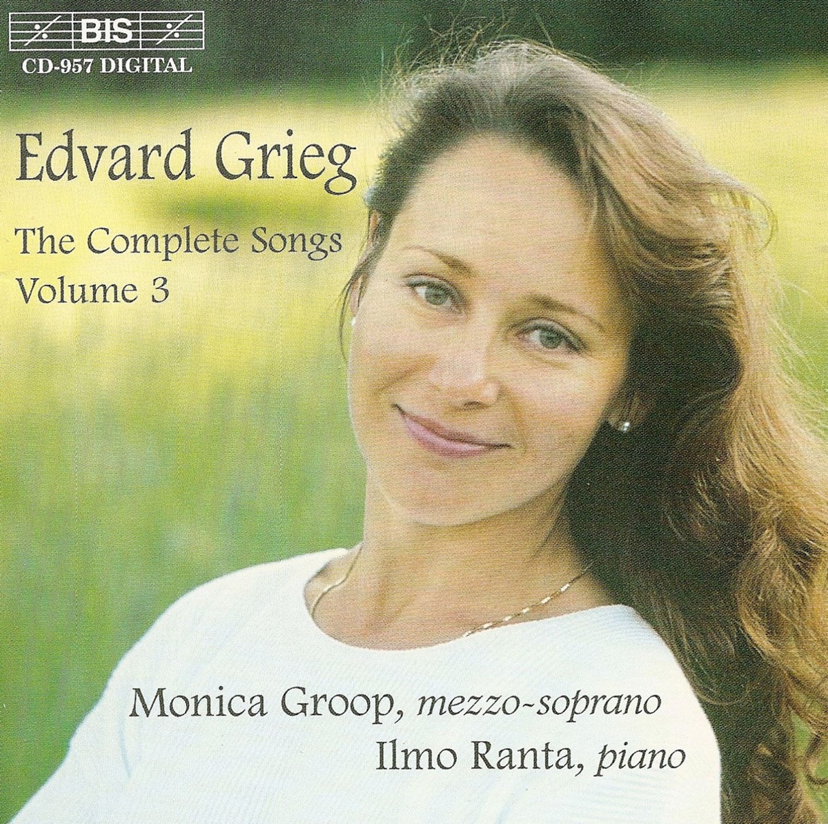 Grieg, E.: Songs (Complete), Vol. 3 by Monica Groop & Ilmo Ranta album cover