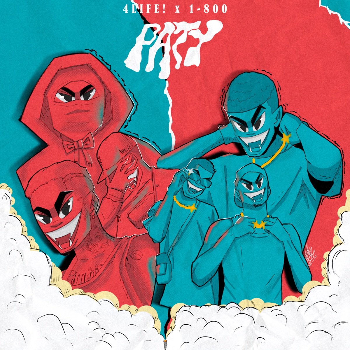 Paty (feat. Jeall, YOVANCE!, sickobabyxo, 1800corle & Vict44) - Single by 4LIFE Collective, 1-800WRLD & Aklipe44 album cover