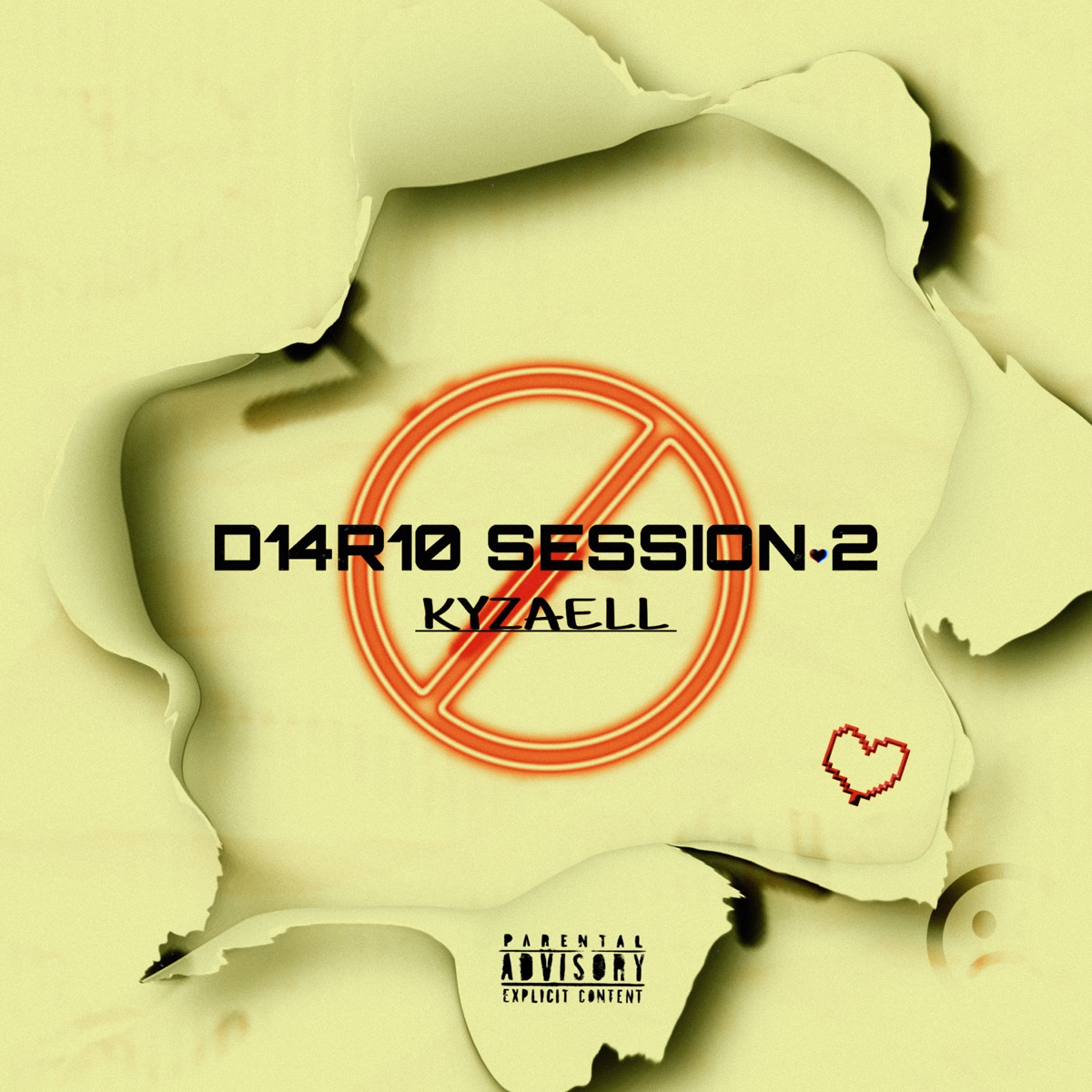 D14R10 Session 2 - Single by Kyzaell album cover