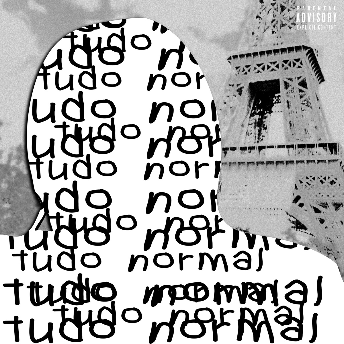 Tudo Normal - Single by Godsiqueira & Blueface Company album cover