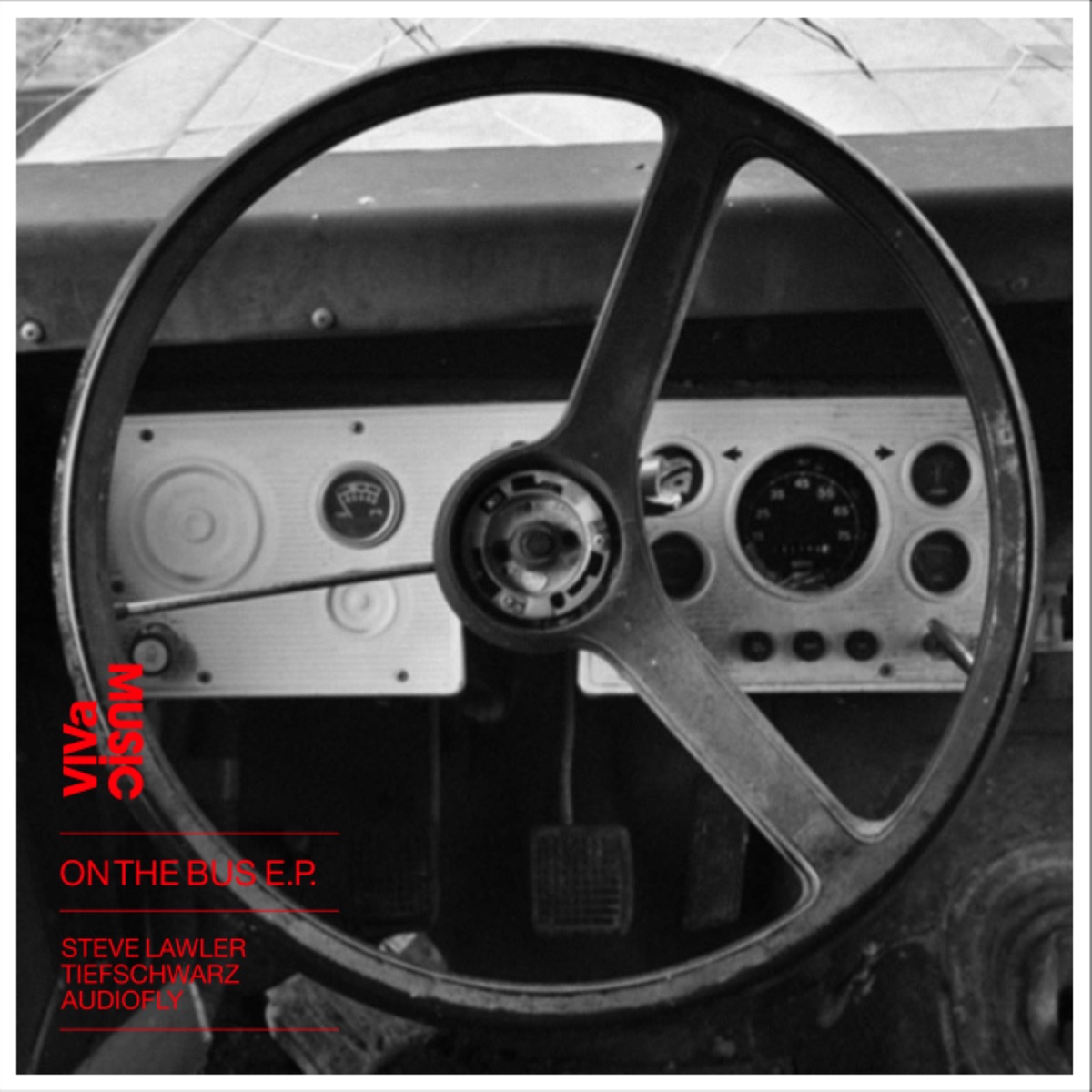 On the Bus Ep by Steve Lawler, Tiefschwarz & Audiofly album cover
