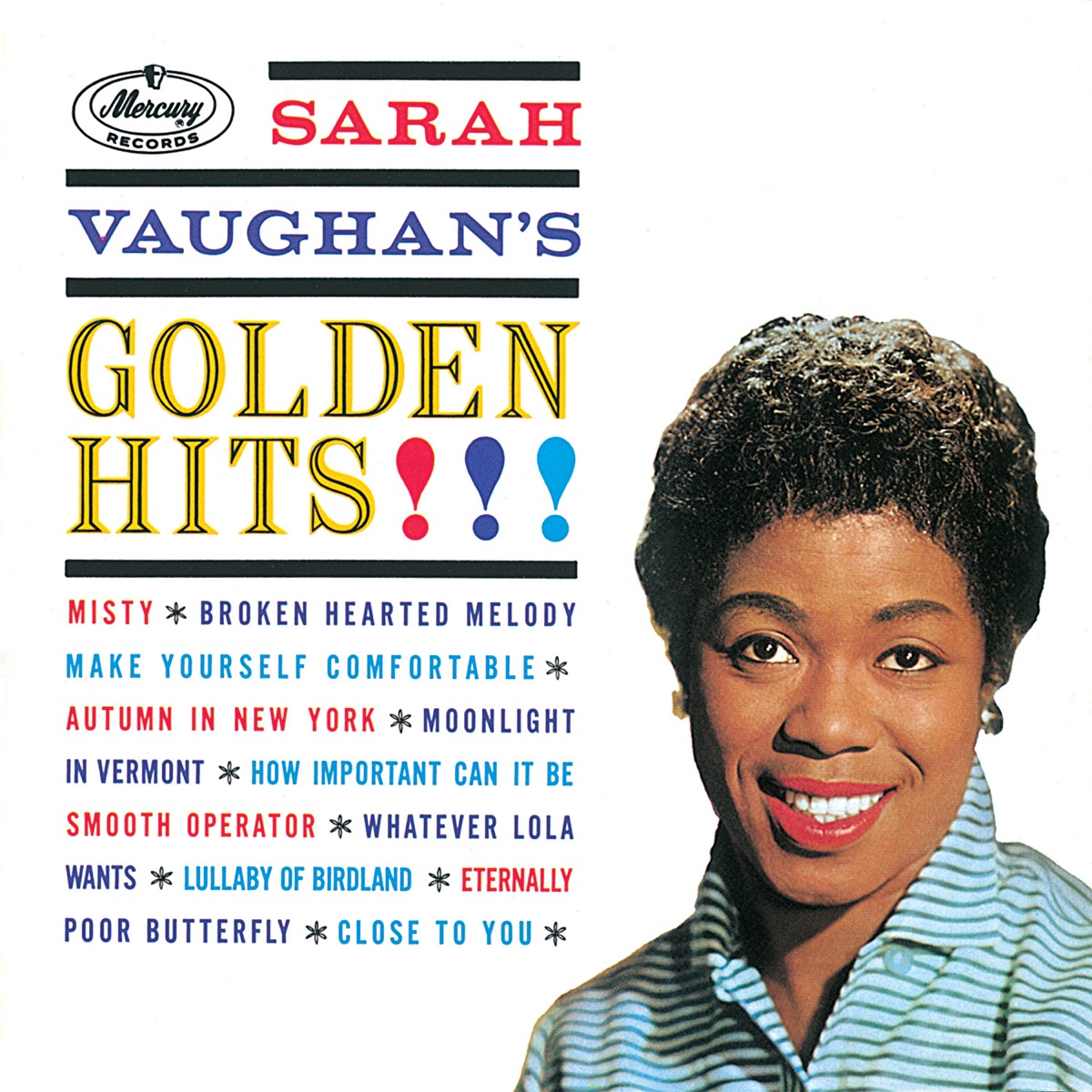 Sarah Vaughan's Golden Hits by Sarah Vaughan album cover