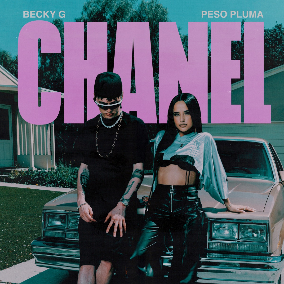 CHANEL - Single by Becky G & Peso Pluma album cover artwork