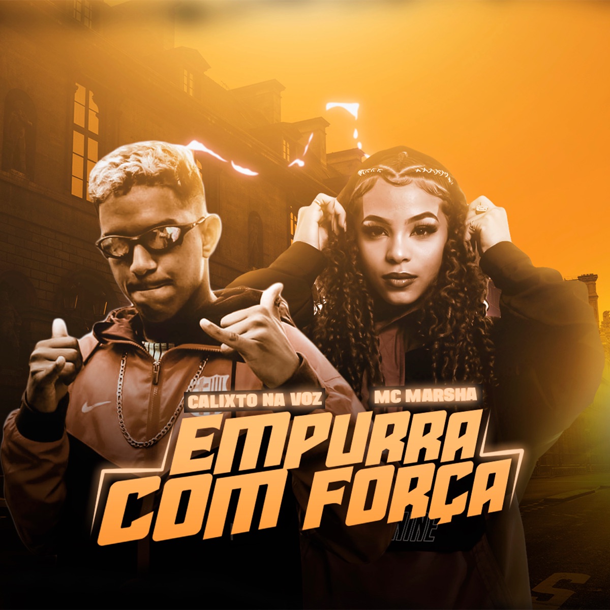 Empurra Com Força - Single by Calixto na Voz, MC MARSHA & Primo No Beat album cover