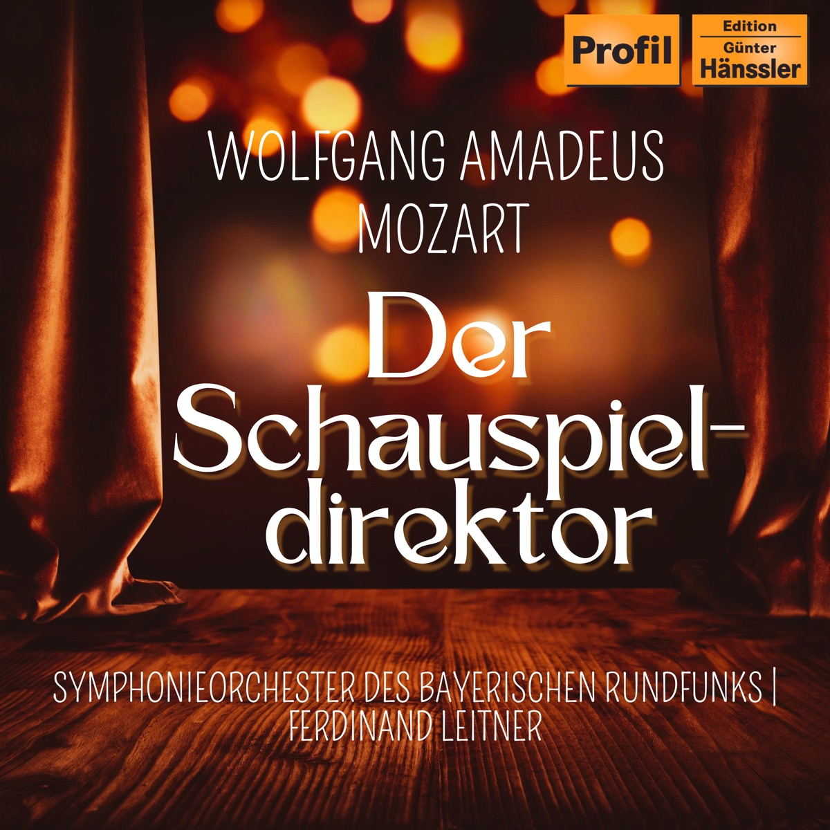 Der Schauspieldirektor - The Impressario - EP by Bavarian Radio Symphony Orchestra, Ferdinand Leitner, Edith Wiens, Barbara Kilduff, Deon Van der Walt & Gwynne Howell album cover