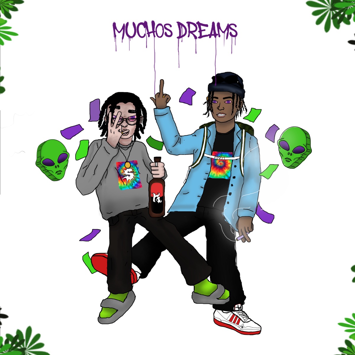 Muchos Dreams - Single by daniggy & Kody Kbron album cover