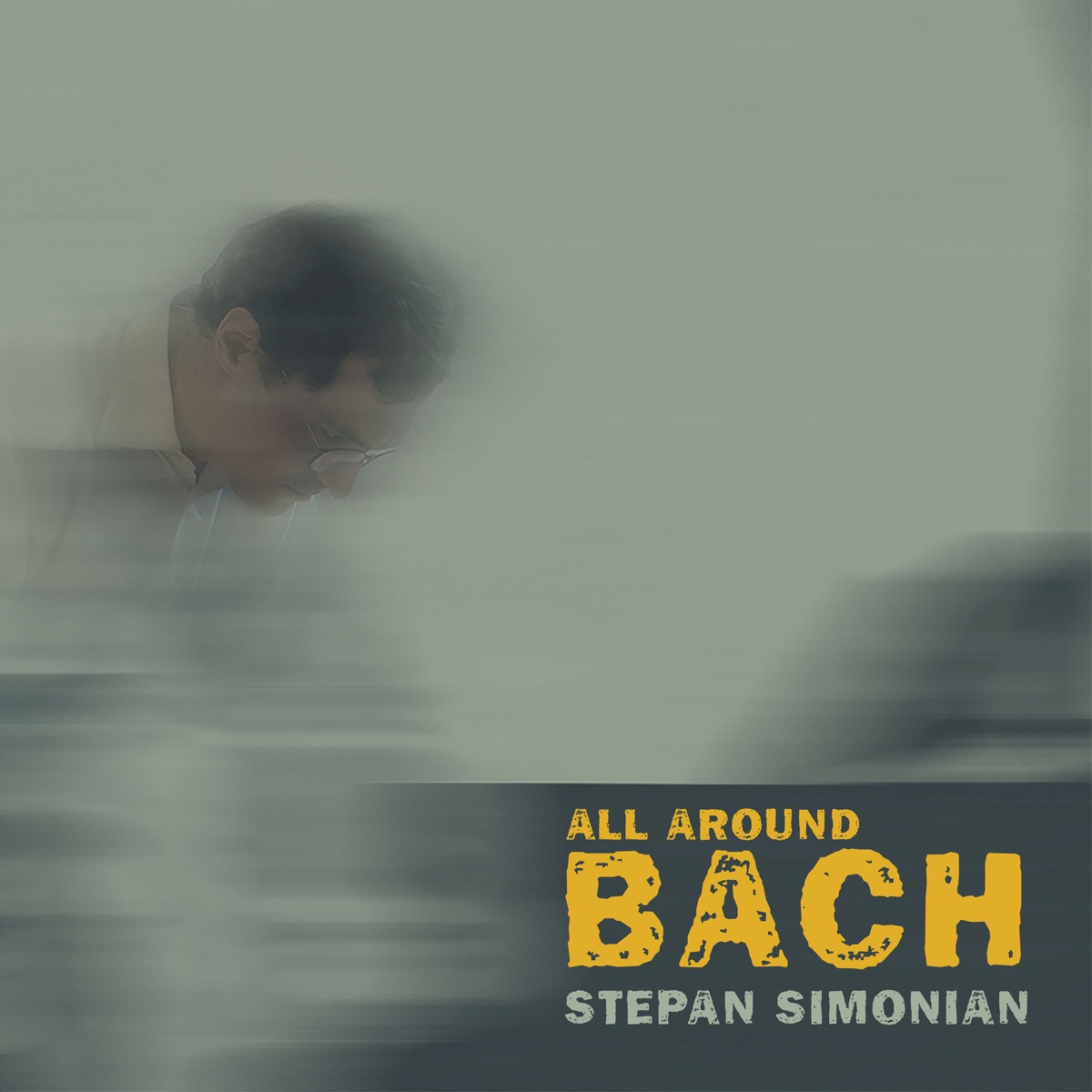 All Around Bach by Stepan Simonian album cover