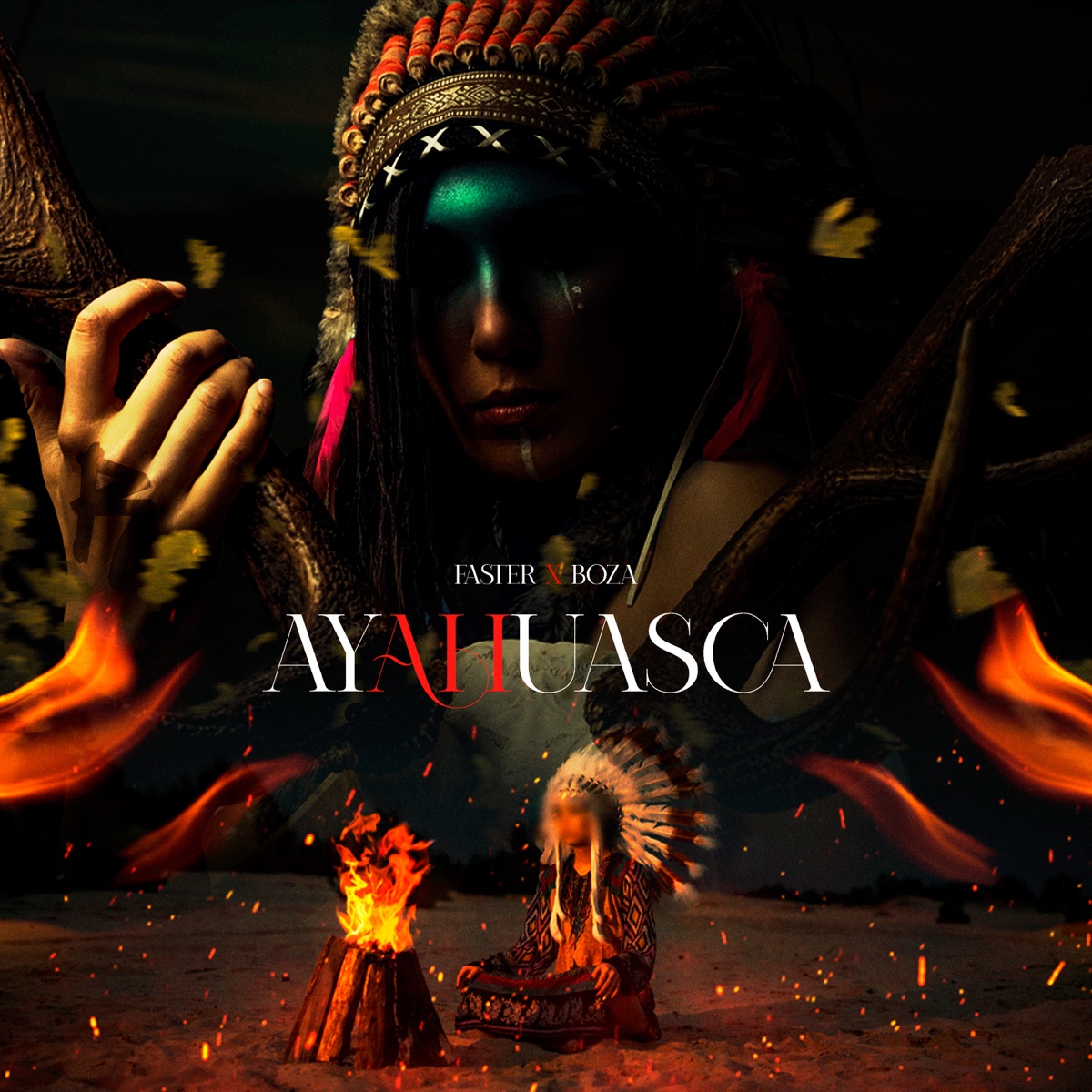 Ayahuasca - Single by Faster & Boza album cover