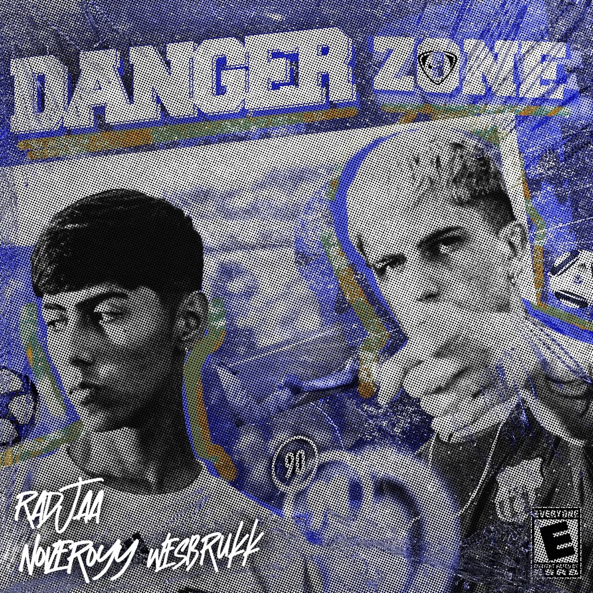 Danger Zone - Single by Radjaa, Wesbrukk & Noveroyy album cover
