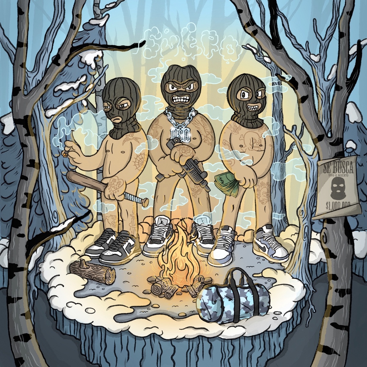 BALACLAVA PAL FRIO - Single by Suero, Mosby & Pone album cover
