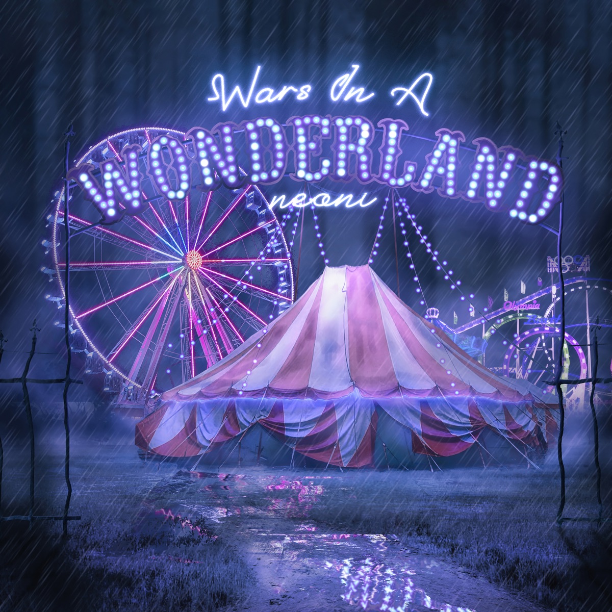 WARS IN WONDERLAND by Neoni album cover