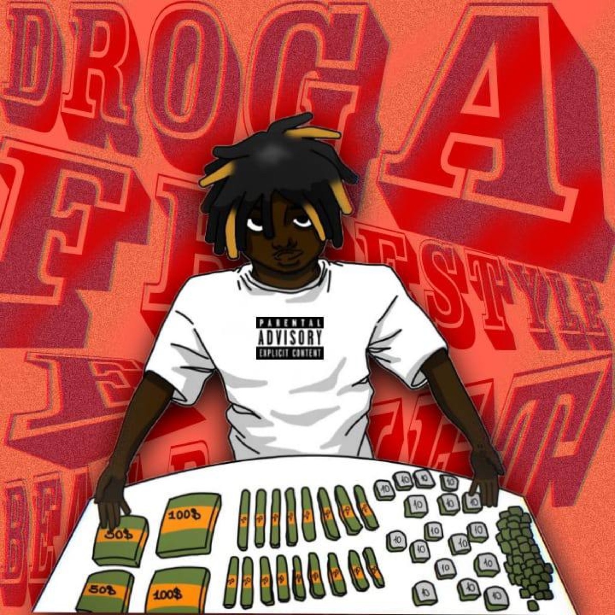 Droga Freestyle & Beat da Net - EP by ThevitinYK album cover