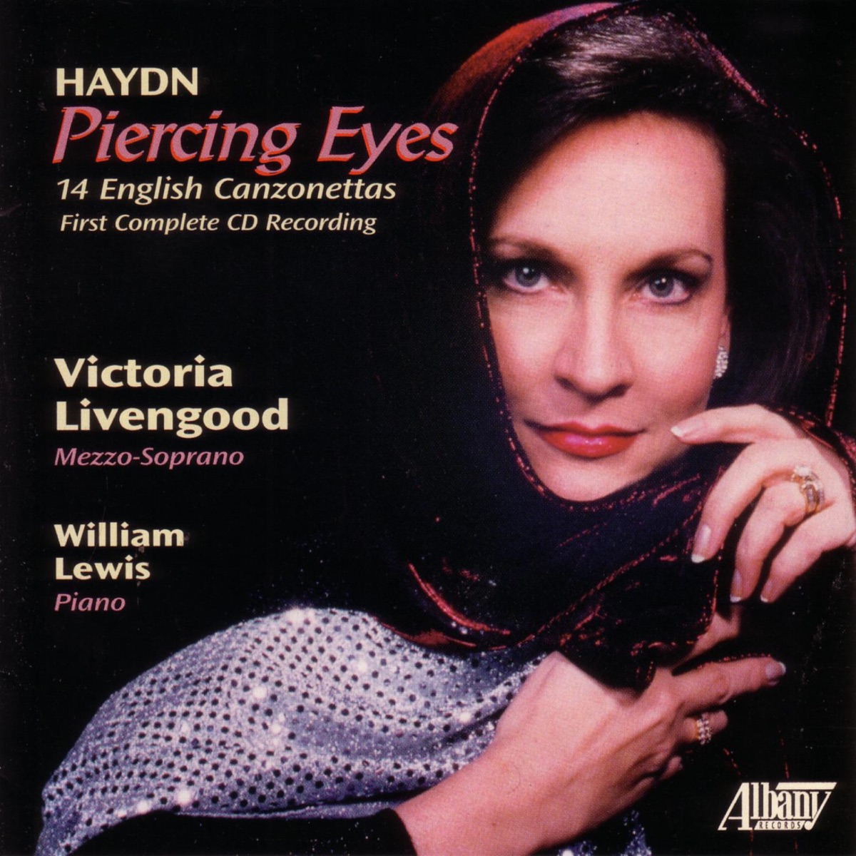 Haydn: Piercing Eyes by Victoria Livengood & William Lewis album cover