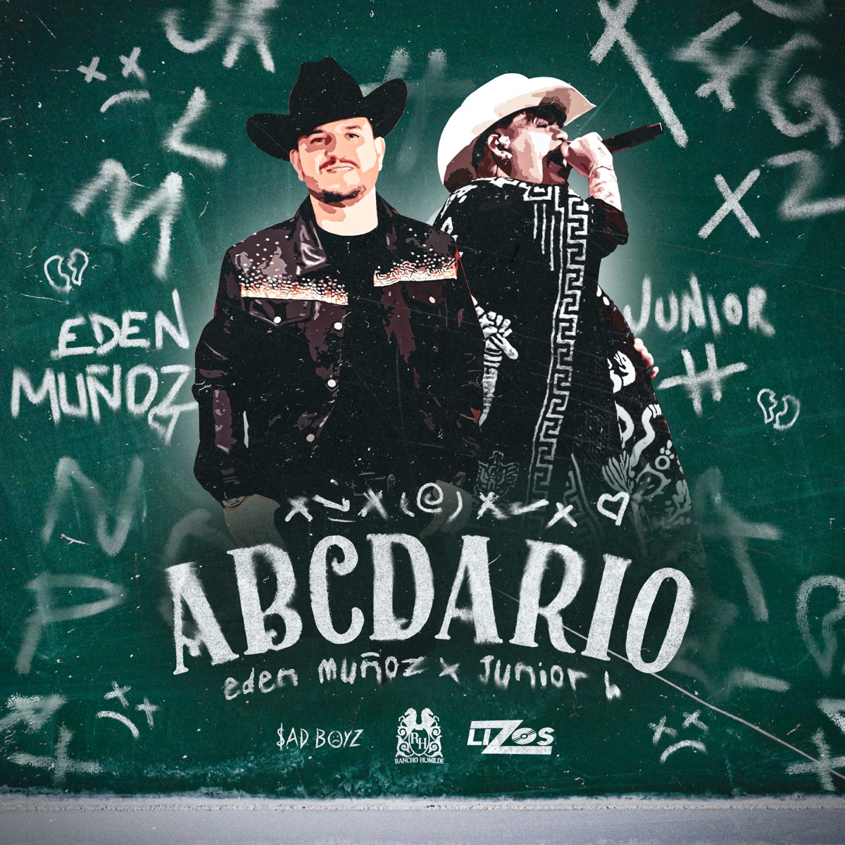 Abcdario - Single by Eden Muñoz & Junior H album cover artwork