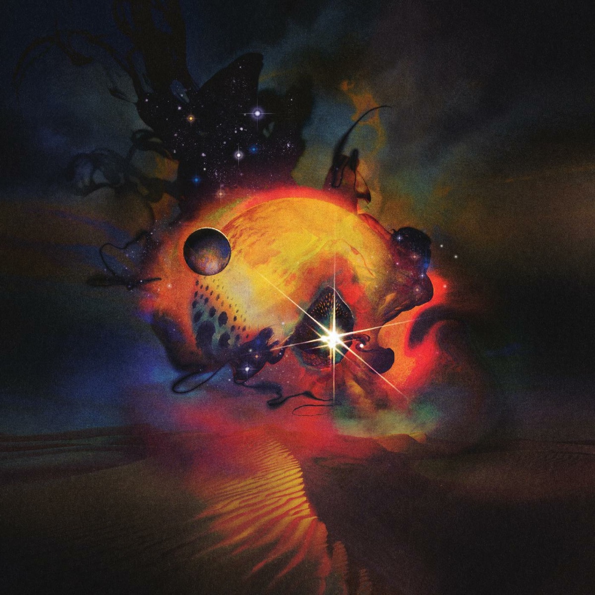 Asterisms (feat. Devon Hoff, Yuka C. Honda, Michael Leonhart, João Nogueira, Mauro Refosco, Ches Smith & Johnny Mathar) by Sean Ono Lennon album cover