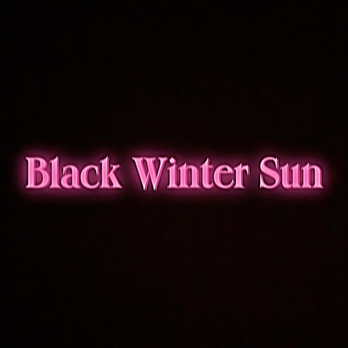 Black Winter Sun (feat. Lia) - Single by Malice Jones album cover