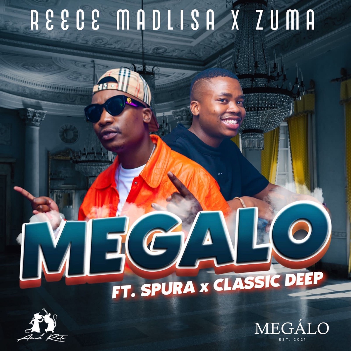 Megalo (feat. Spura & Classic Deep) - Single by Reece Madlisa & Zuma album cover