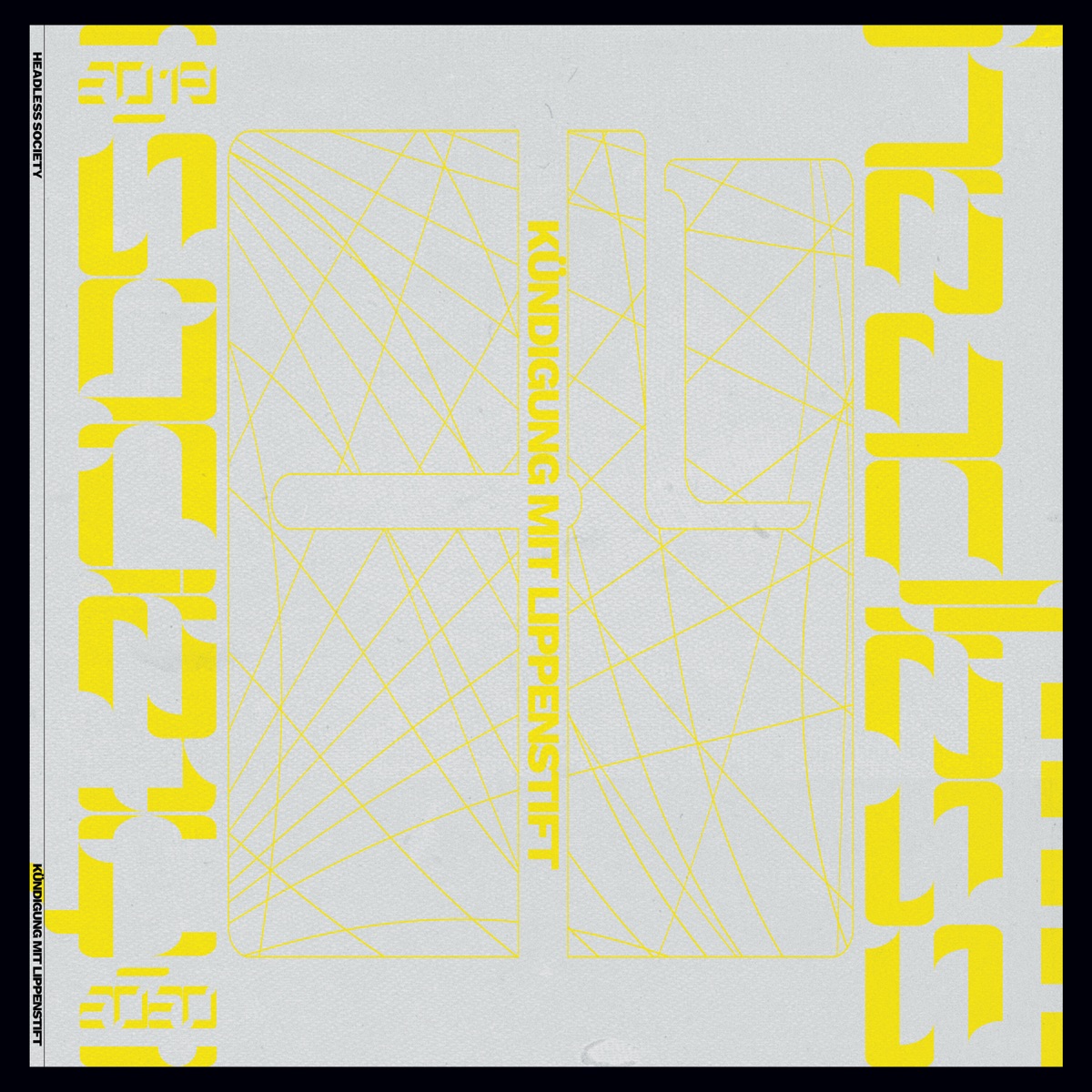 Kündigung mit Lippenstift (feat. David Helm, Leonhard Huhn, Christian Lorenzen, Philip Zoubek, Kenn Hartwig, Dominik Mahnig & Thomas Sauerborn) - Single by HEADLESS SOCIETY album cover