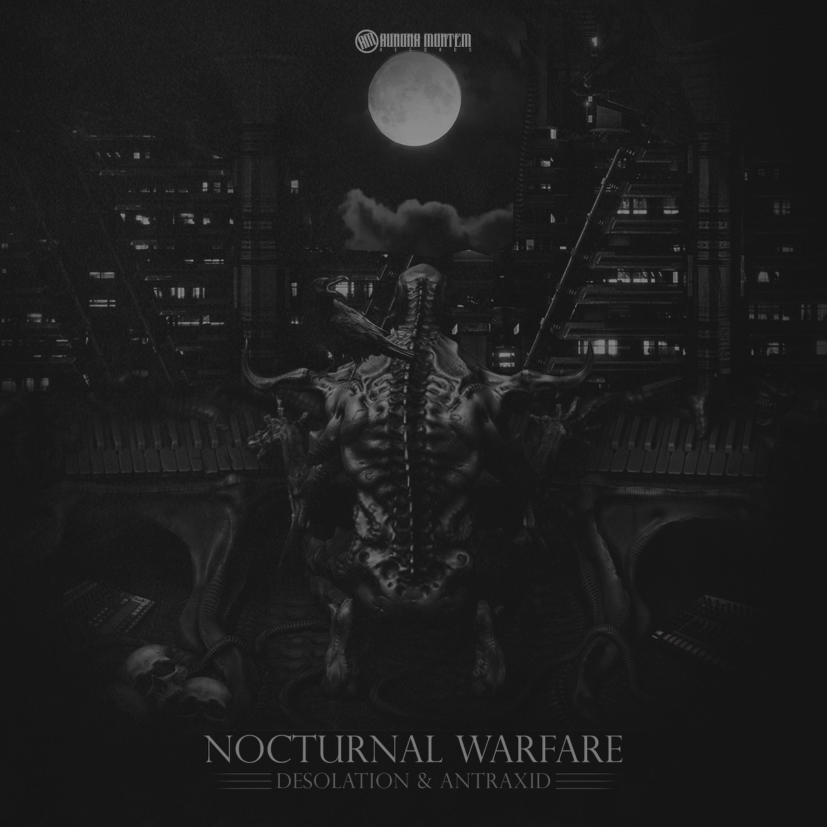Nocturnal Warfare - EP by Desolation & Antraxid album cover