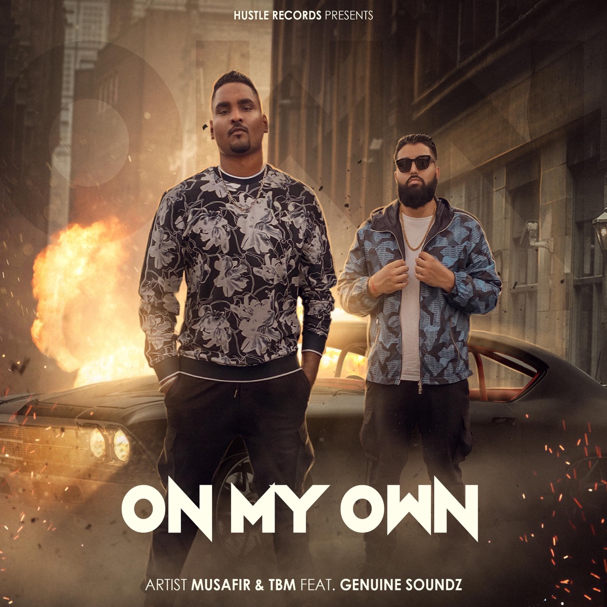On My Own - EP by Musafir & TBM album cover