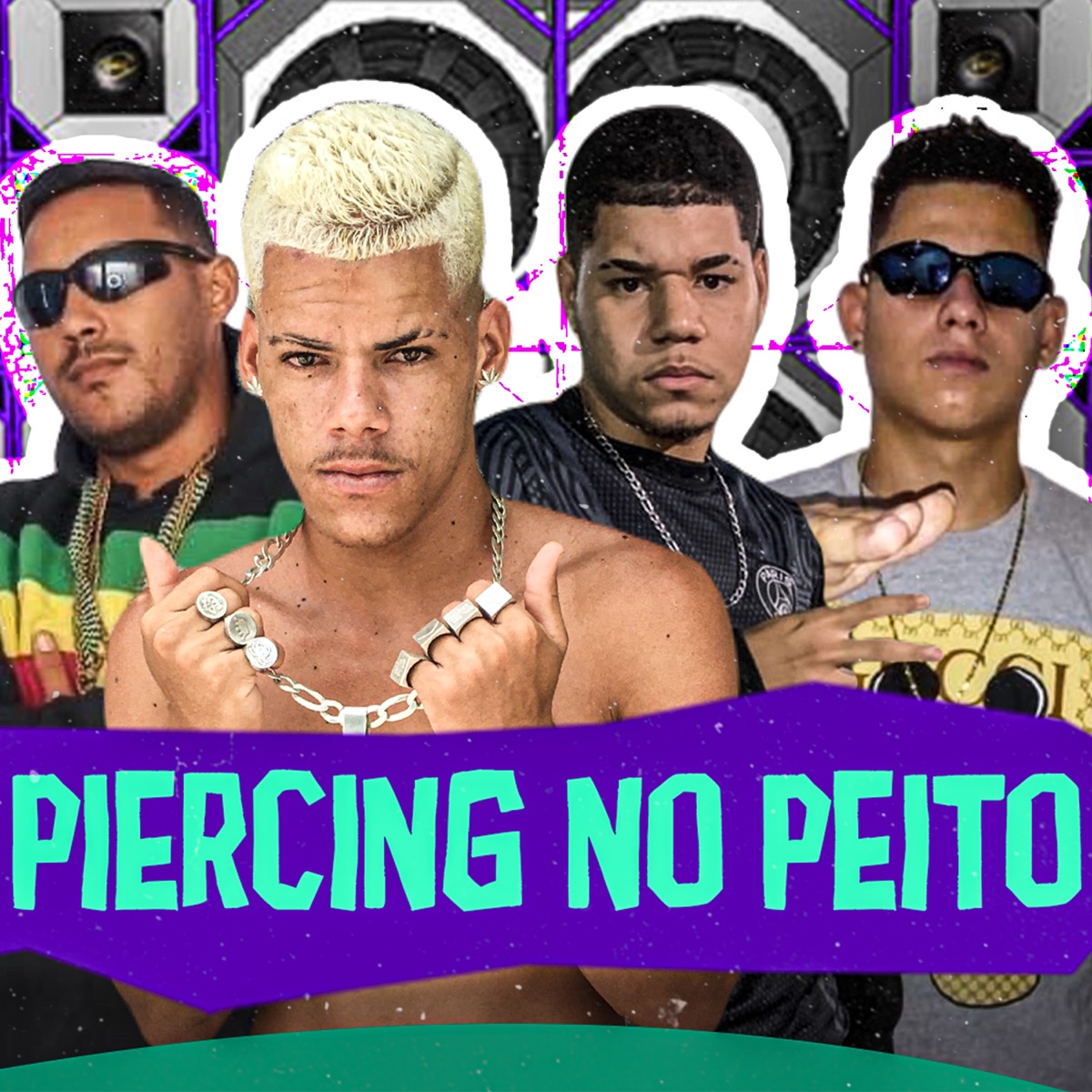 Piercing no Peito (feat. Mc Thammy) - Single by RRoba Cena, Juninho Perverso & Bik vs Popay album cover