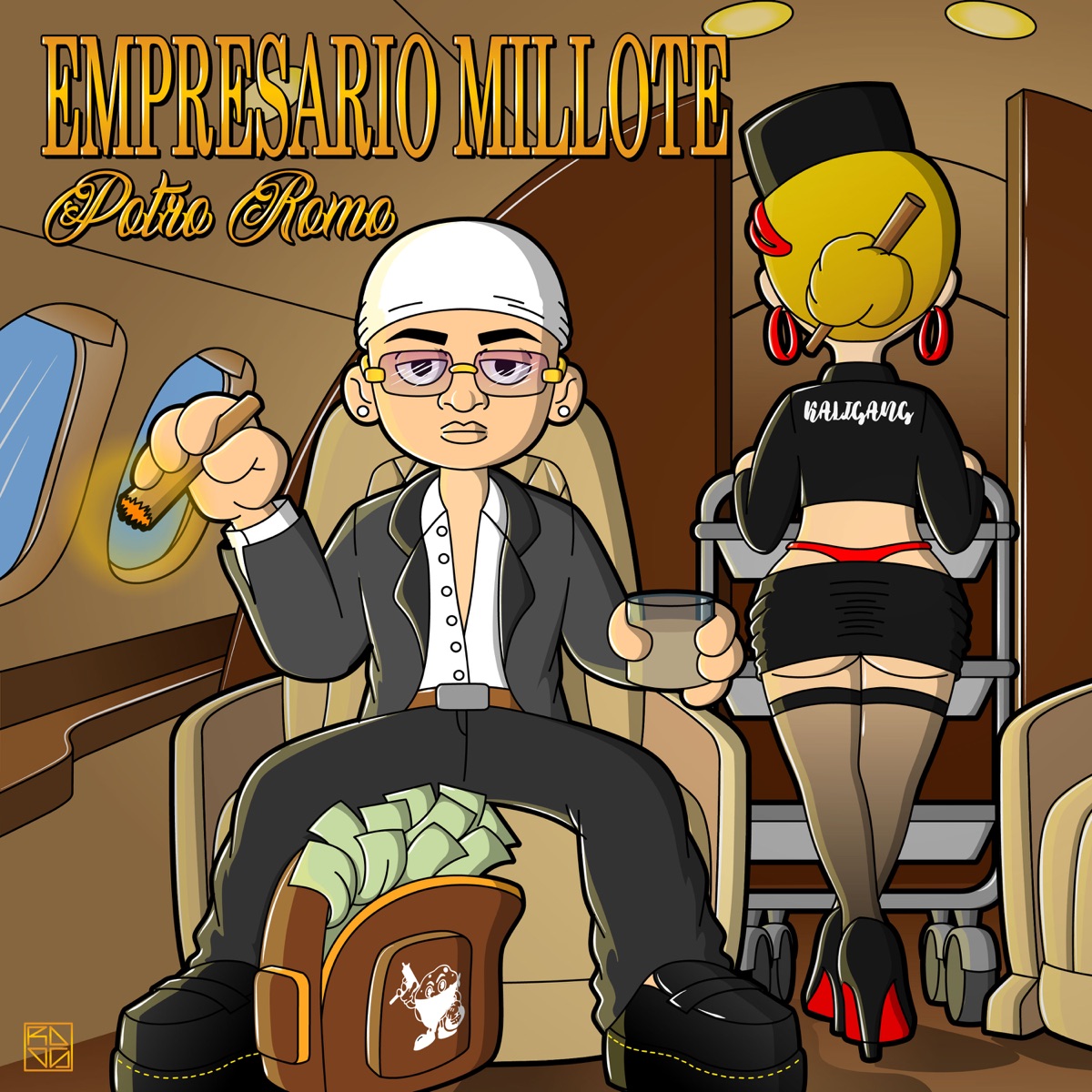 Empresario Millote - Single by Potro Romo album cover