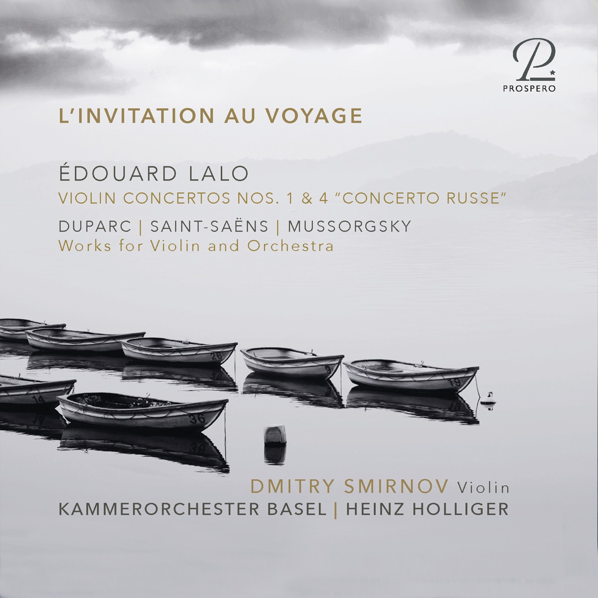 Lalo: Violin Concertos, Op. 20 & Op. 29 "Concerto Russe" by Dmitry Smirnov, Kammerorchester Basel & Heinz Holliger album cover