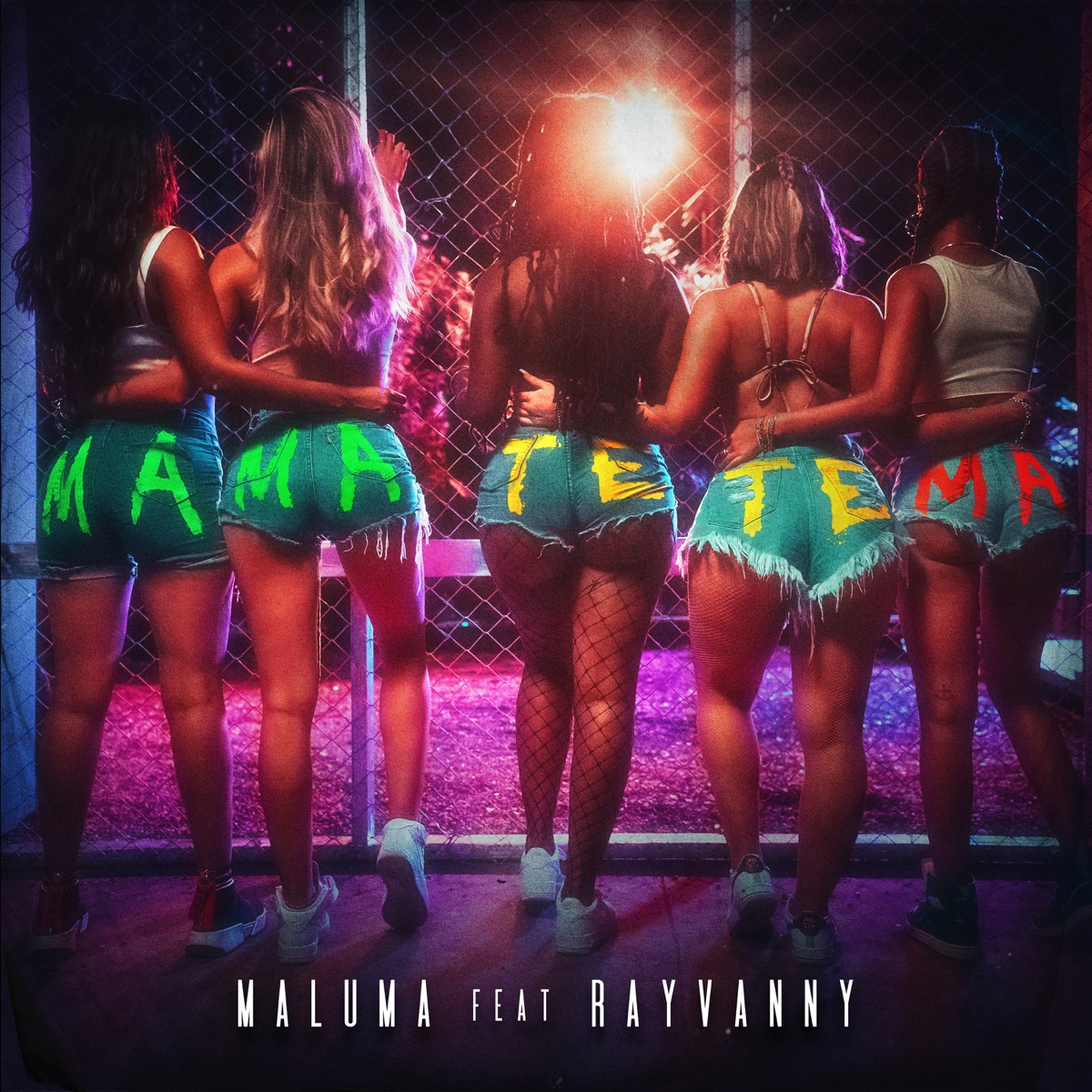Mamá Tetema (feat. Rayvanny) - Single by Maluma album cover