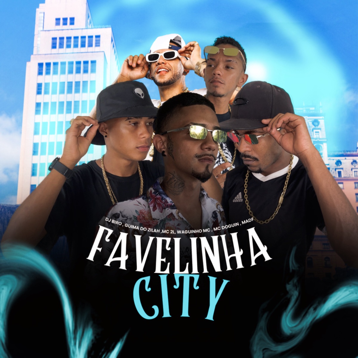 Favelinha City (feat. Guima do Zilah, Mc2L, MCDOGUIN & Waguinho MC) - Single by dj biro album cover