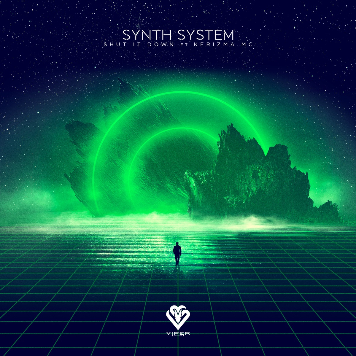 Shut It Down - Single by Synth System & Kerizma mc album cover