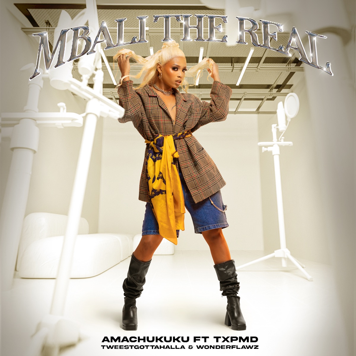 Amachukuku (feat. TXPMD, Tweestgottahalla & Wonder Flawz) - Single by Mbali The Real album cover