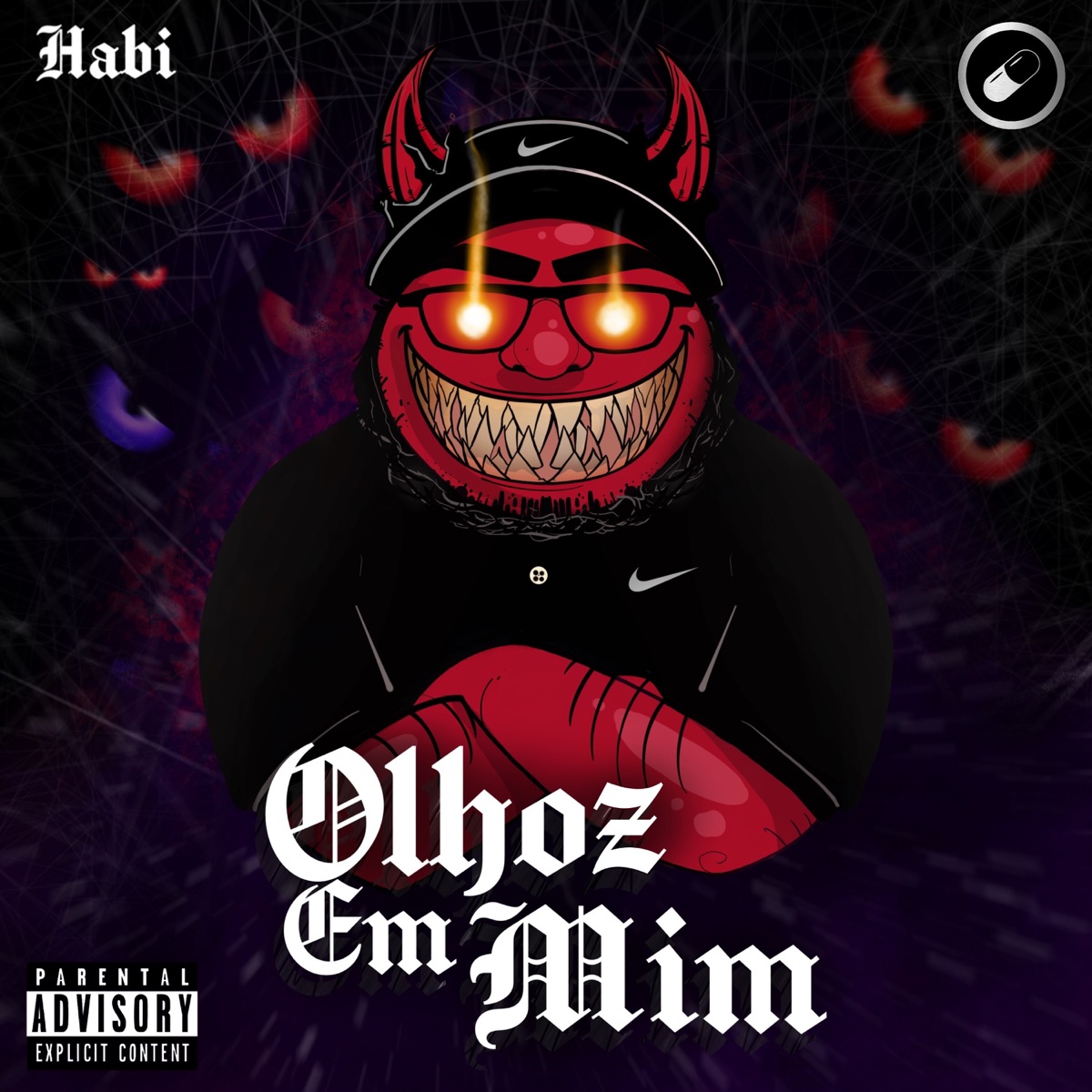 Olhoz em Mim - Single by CAPSCORP & Habi album cover