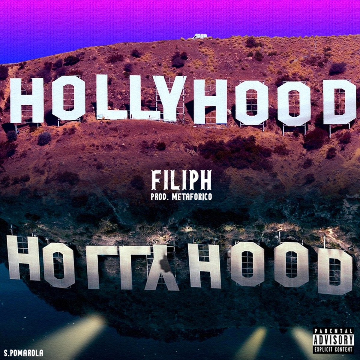 HollyHood - Single by Filiph album cover