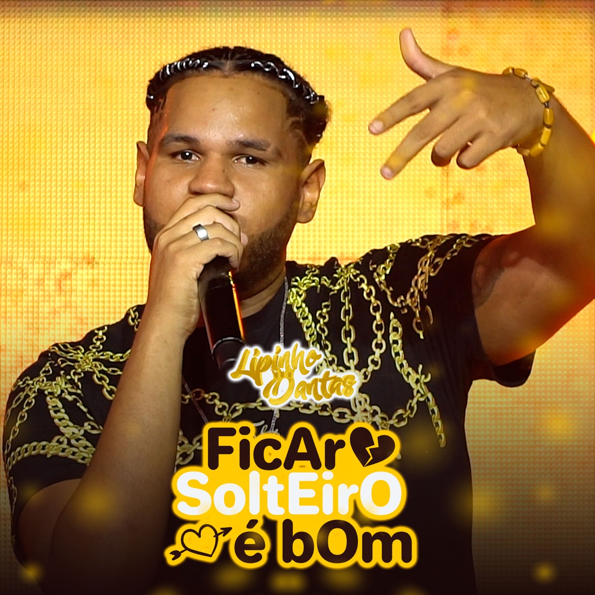 Ficar Solteiro É Bom - Single by Lipinho Dantas album cover