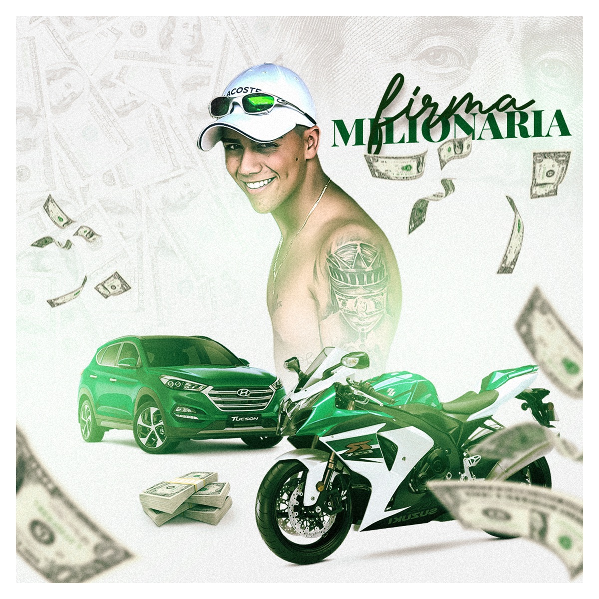 Firma Milionária (feat. DJ Brash) - Single by Mc Lobo RD album cover