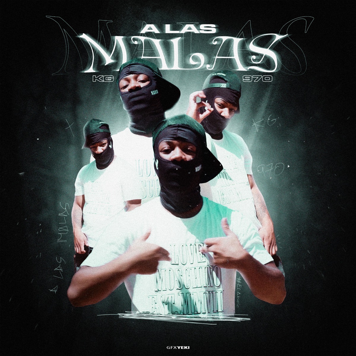 A Las Malas - Single by KG970 album cover