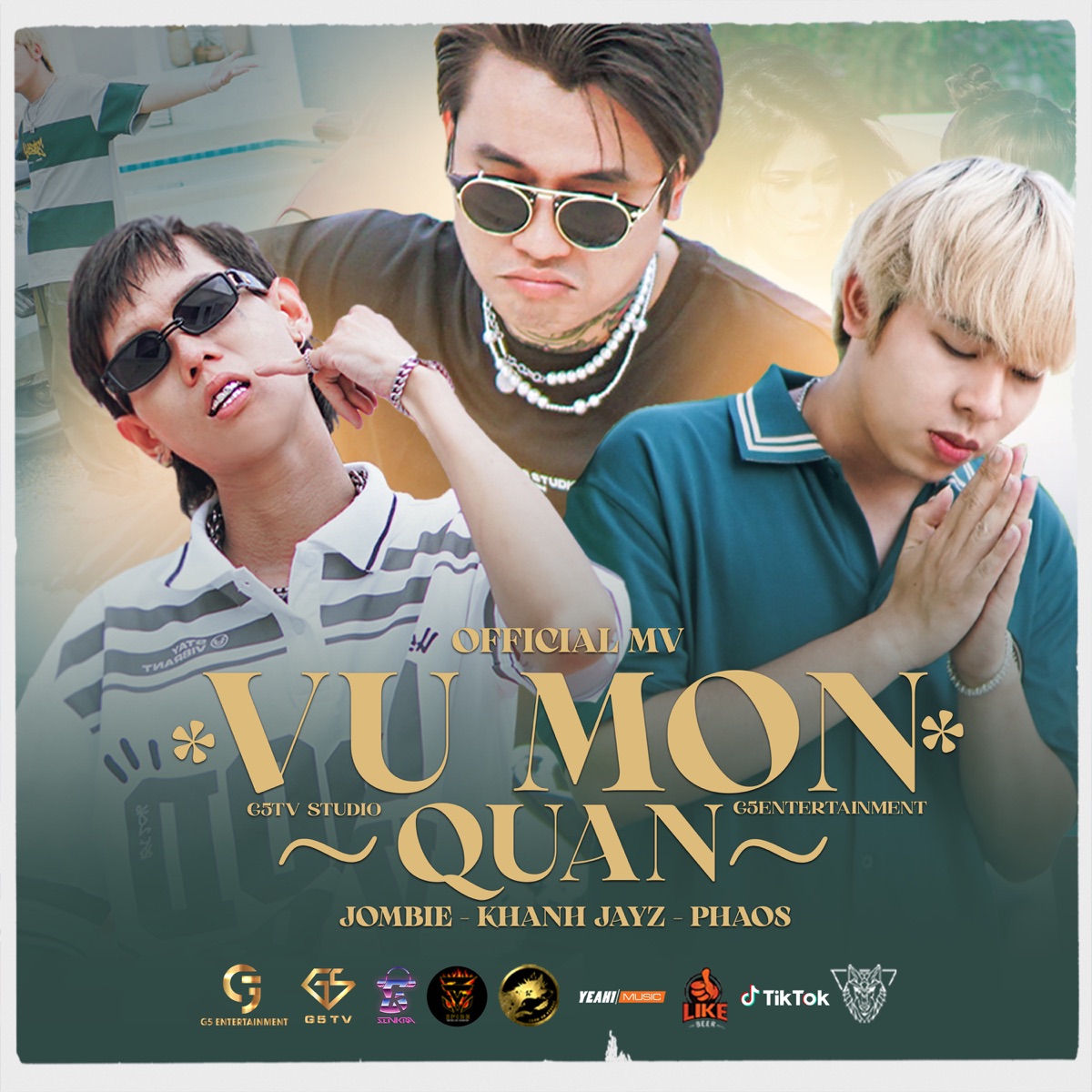 Vũ Môn Quan - Single by Jombie, Khánh Jayz & Phaos album cover