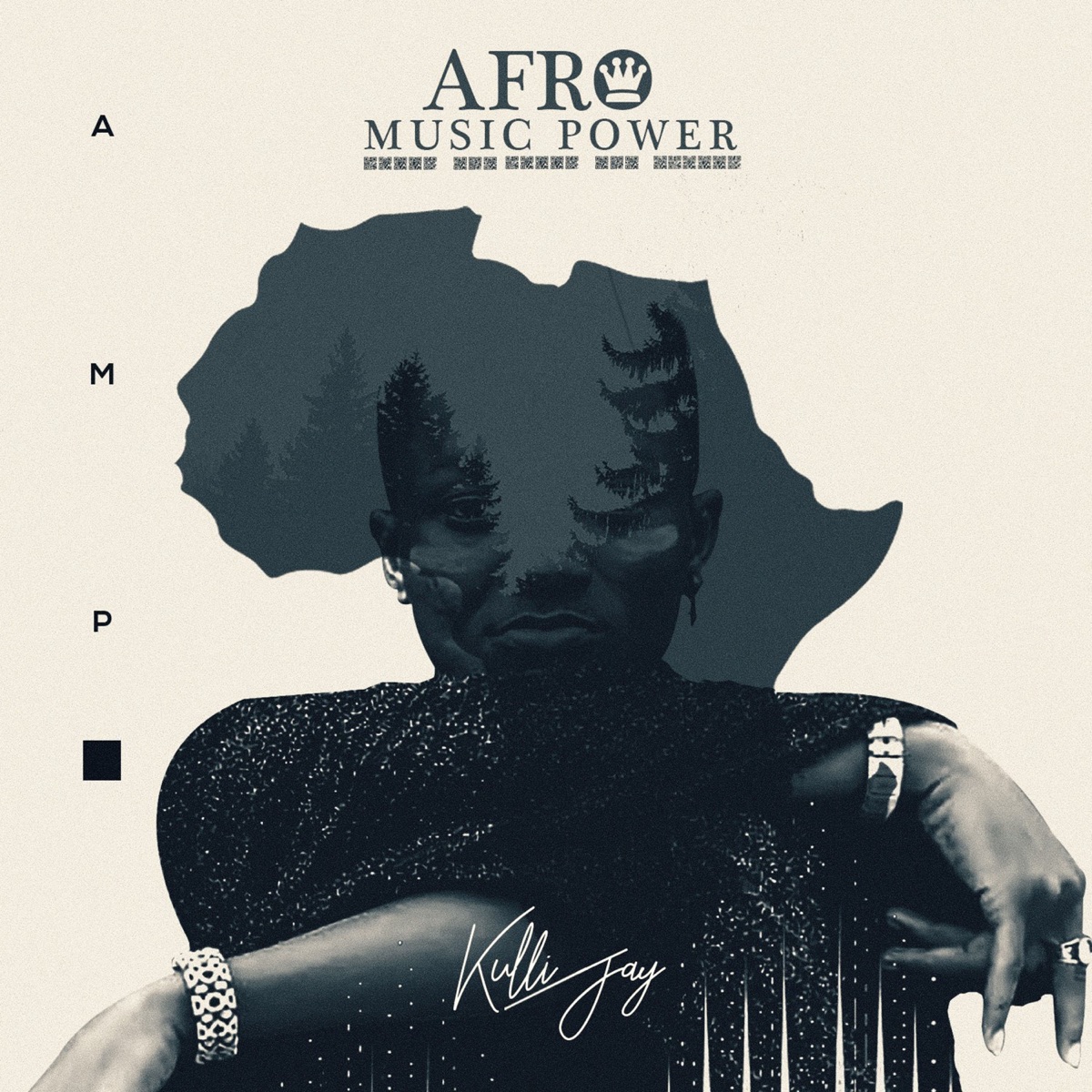 Afro Music Power (A.M.P.) - EP by Kulli Jay album cover