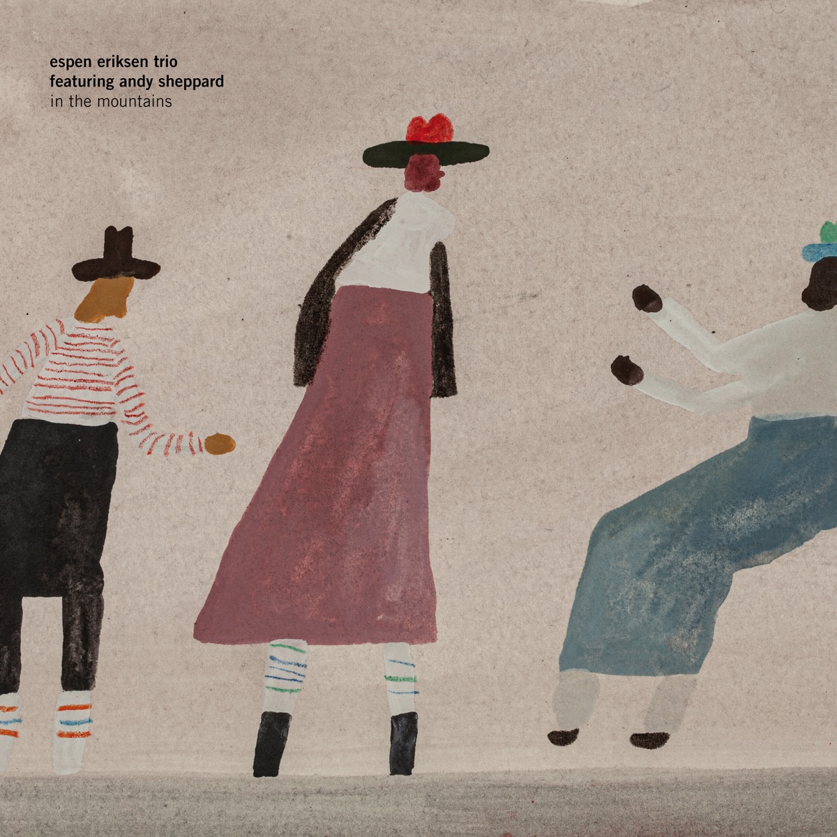 In the Mountains (feat. Andy Sheppard) by Espen Eriksen Trio album cover