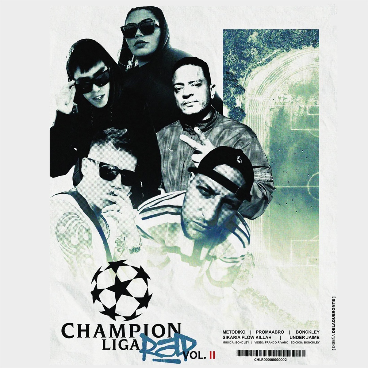 Champion Liga, Vol. 2 (feat. Promaabro, Sikaria Flowkillah, Metodiko, Bonckley & Under Jaime) - Single by Isuenabien album cover