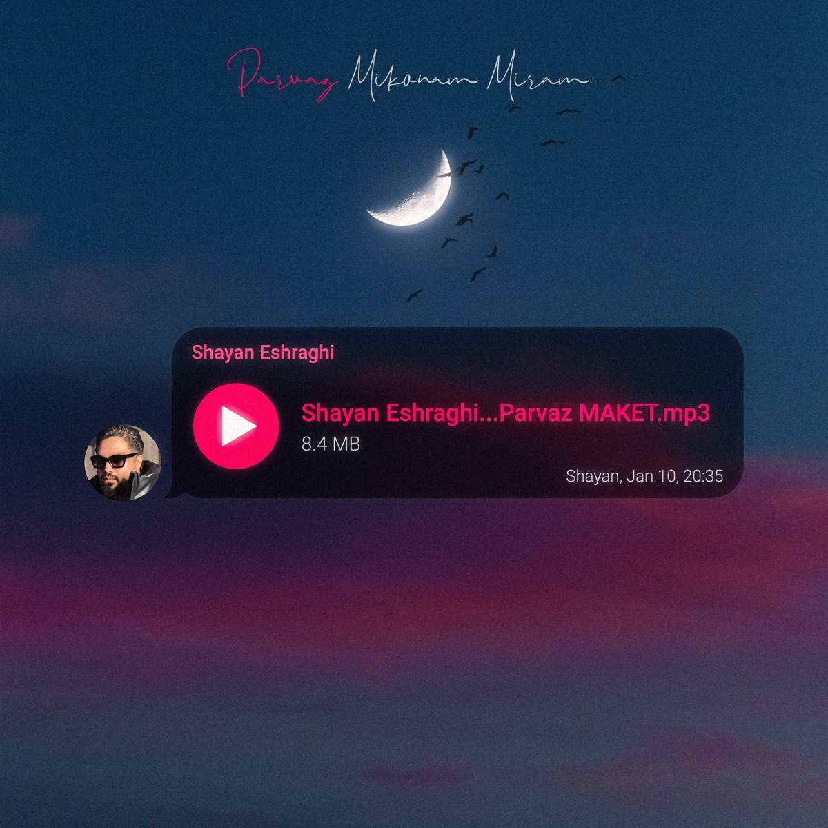 Parvaz - Single by Shayan Eshraghi & A Mafi album cover